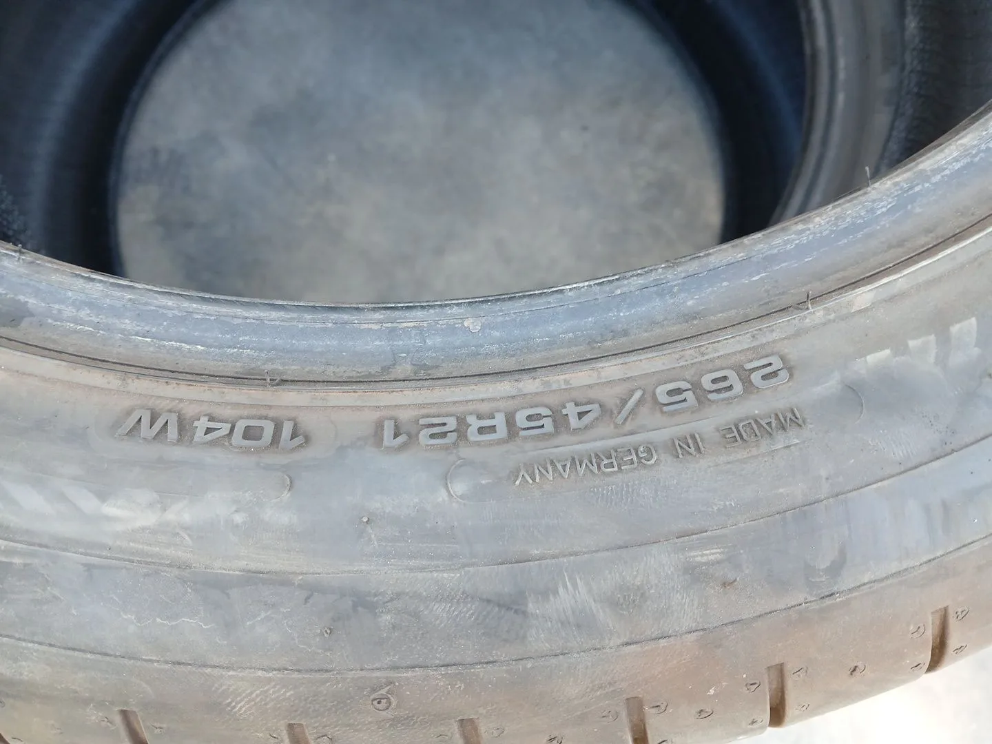 Neumatico para Infiniti Qx70