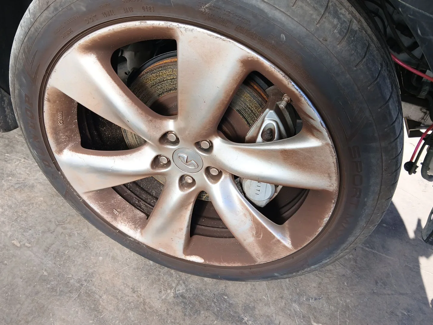 Llanta para Infiniti Qx70