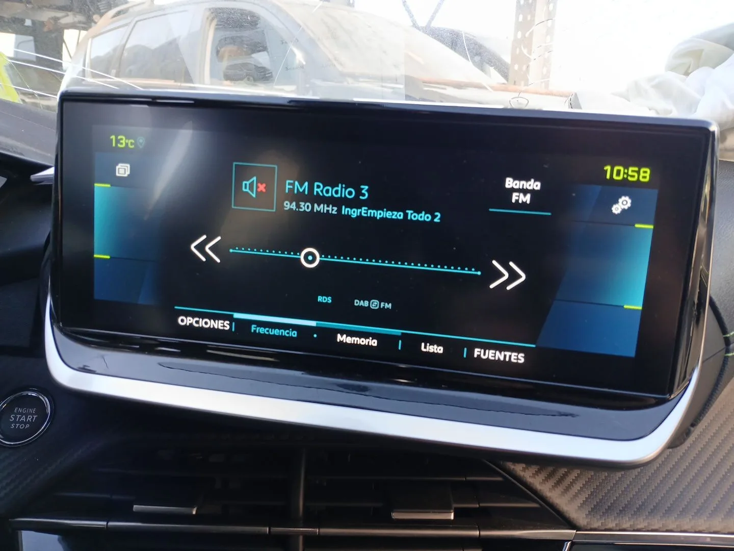 Pantalla Multifuncion para Peugeot 208 Ii (Ub_, Up_, Uw_, Uj_)