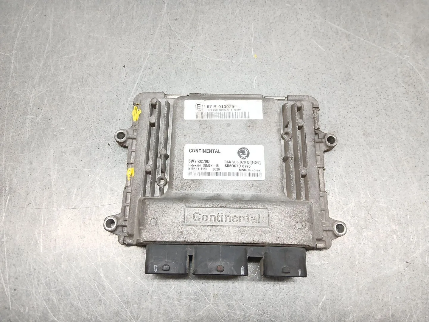 Centralita Motor Uce para Skoda Octavia Berlina (1Z3)