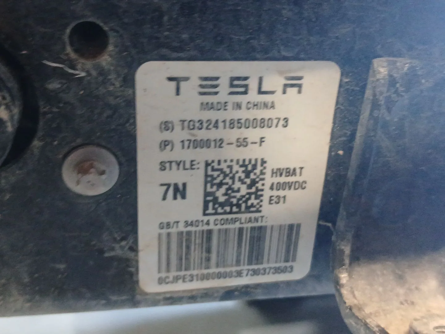 Bateria para Tesla Model 3 (5Yj3)