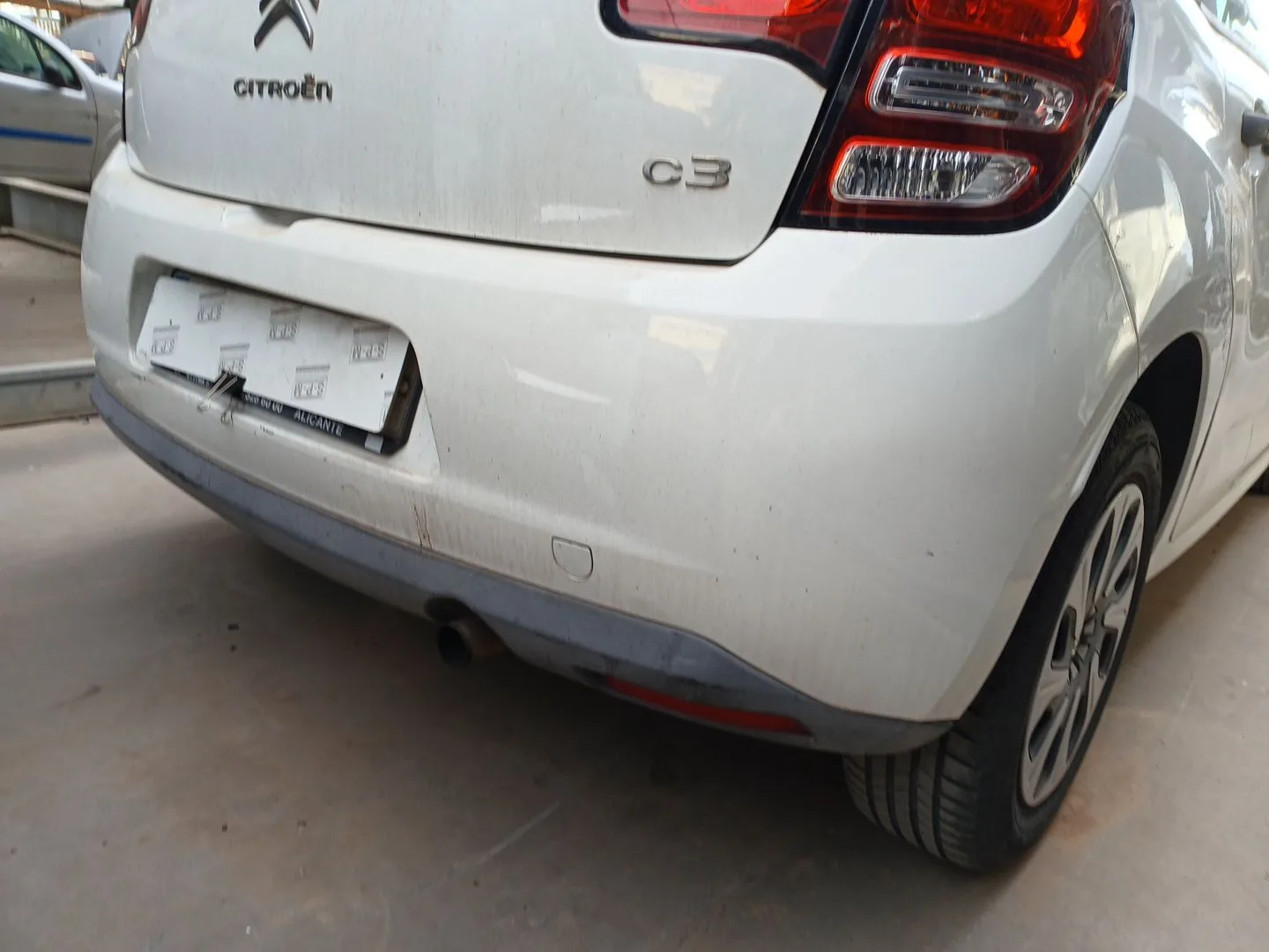 Paragolpes Trasero para Citroën C3 Ii (Sc_)