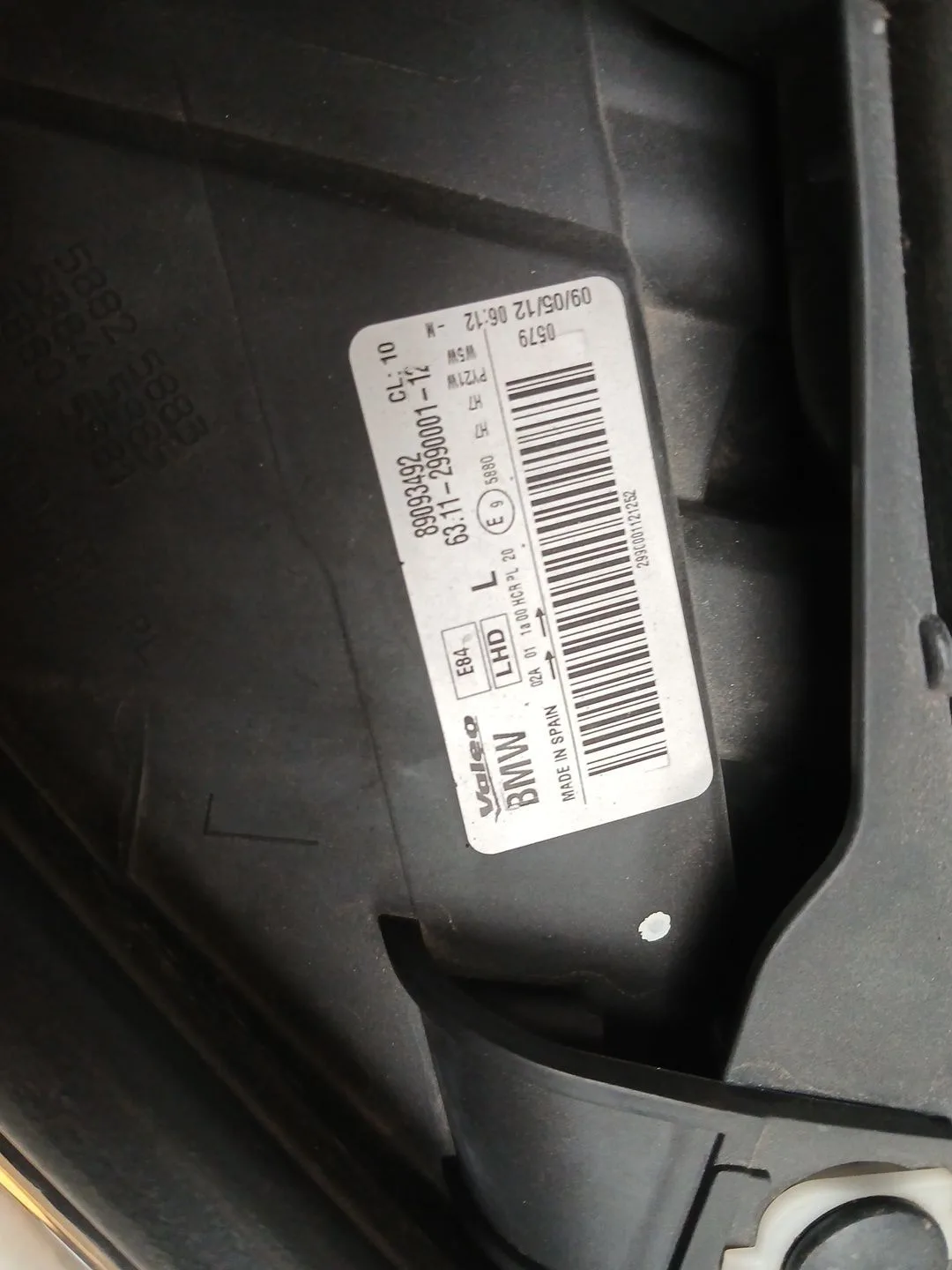 Faro Izquierdo para Bmw X1 (E84)