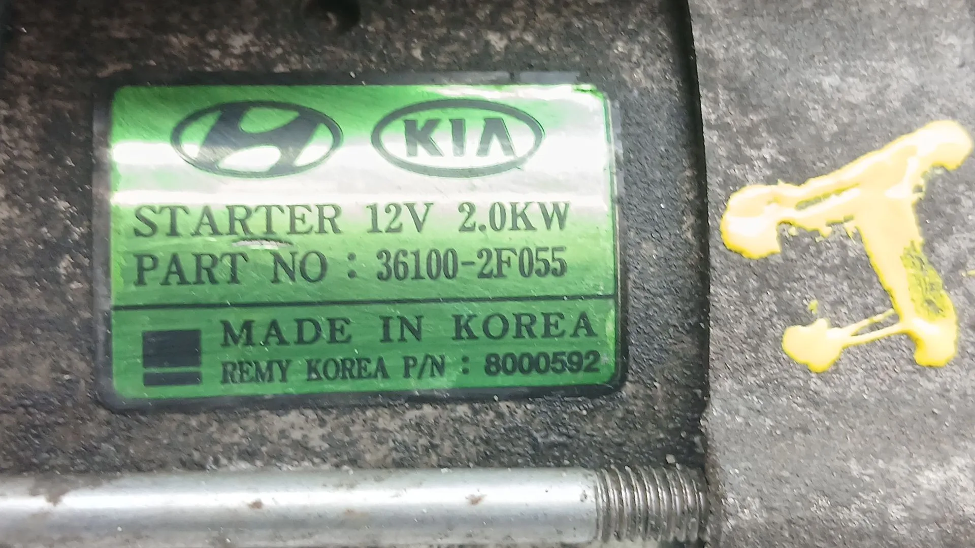 Motor Arranque para Kia Sorento Ii (Xm)