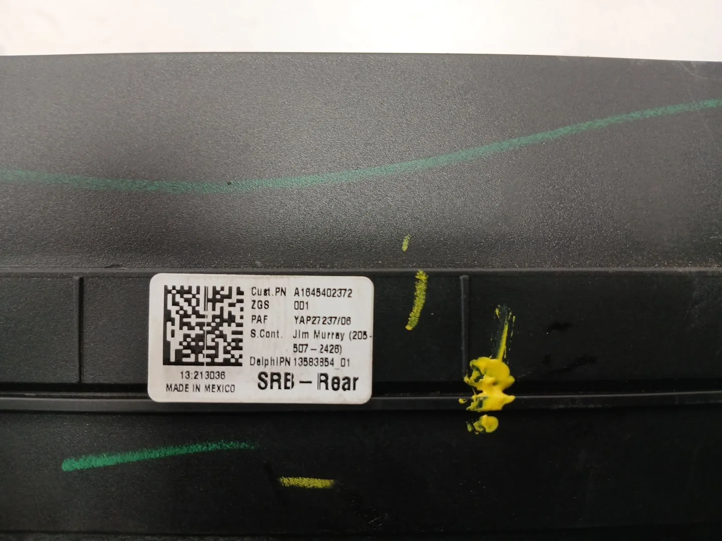 Caja Reles / Fusibles para Mercedes-Benz Clase M (W164)