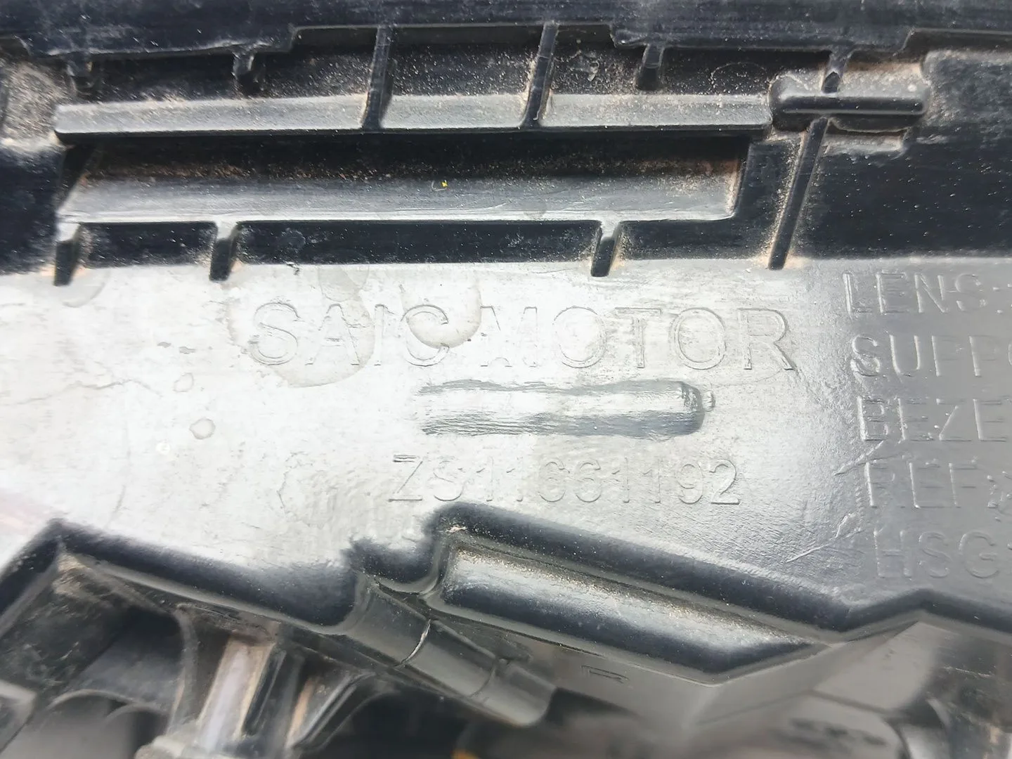 Piloto Trasero Derecho Interior para Mg Zs Suv (Azs1)