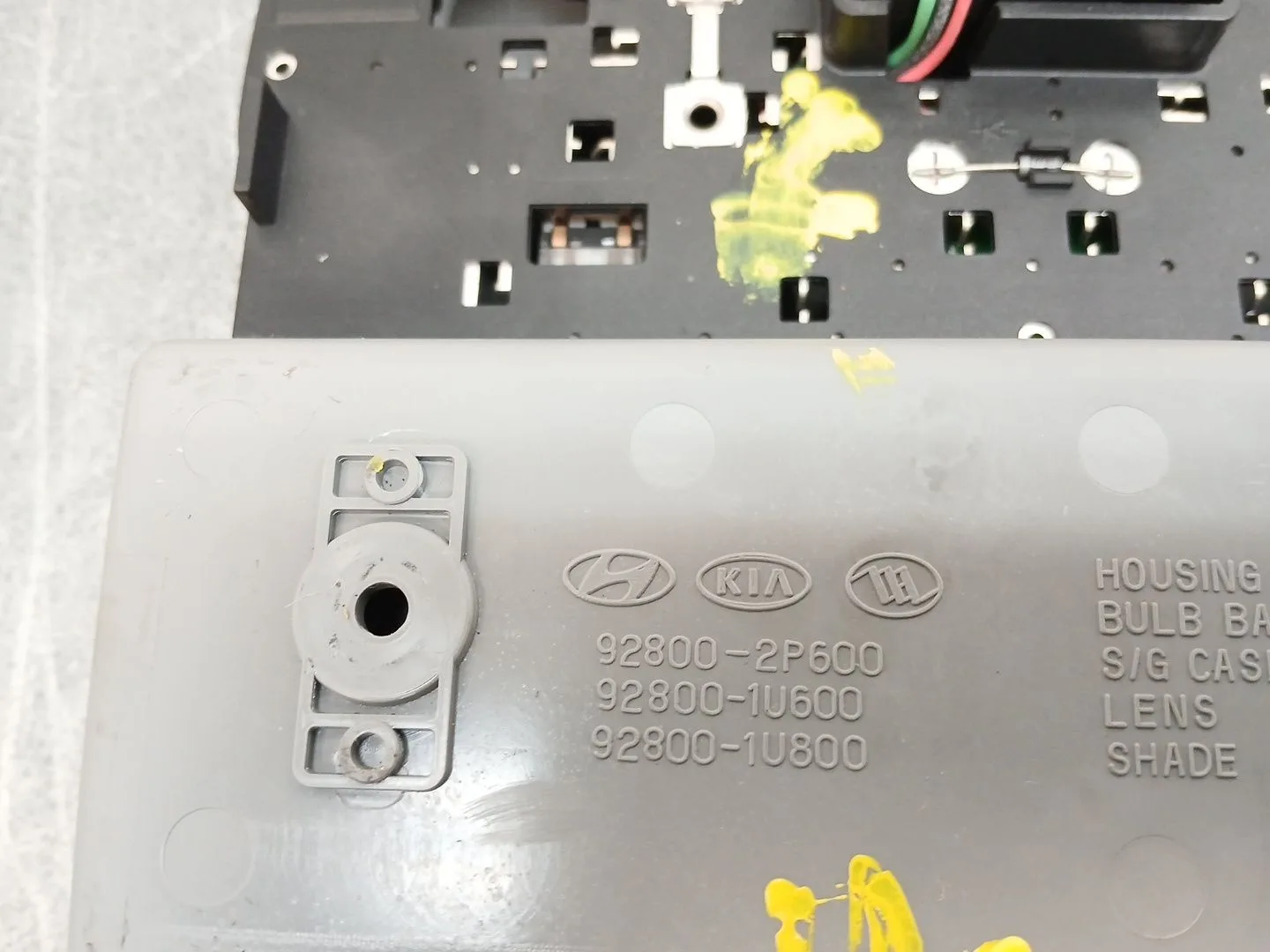 Luz Interior para Kia Sorento Ii (Xm)