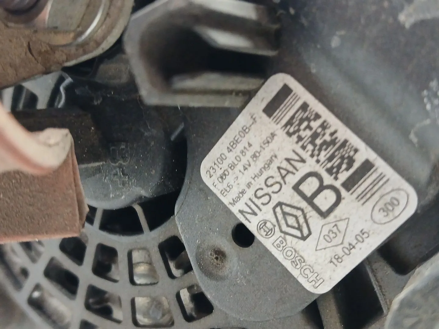Alternador para Nissan Qashqai Ii (J11, J11_)