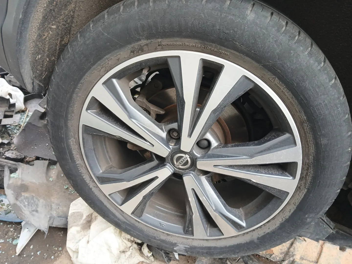 Llanta Trasera Derecha para Nissan Qashqai Ii (J11, J11_)
