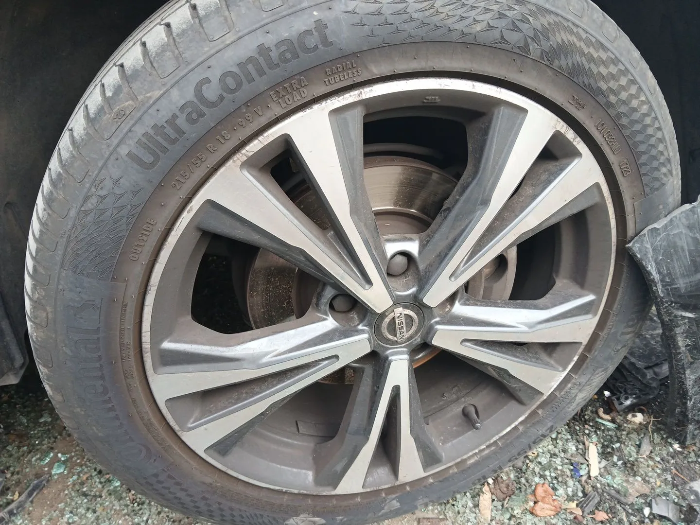 Llanta Delantera Derecha para Nissan Qashqai Ii (J11, J11_)