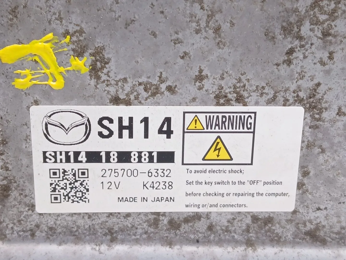 Centralita Motor Uce para Mazda 6 Station Wagon (Gj, Gl)