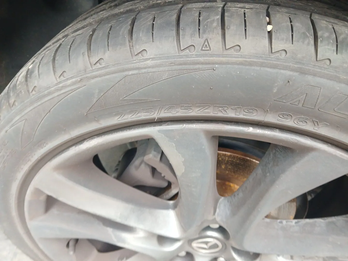 Llanta Trasera Derecha para Mazda 6 Station Wagon (Gj, Gl)