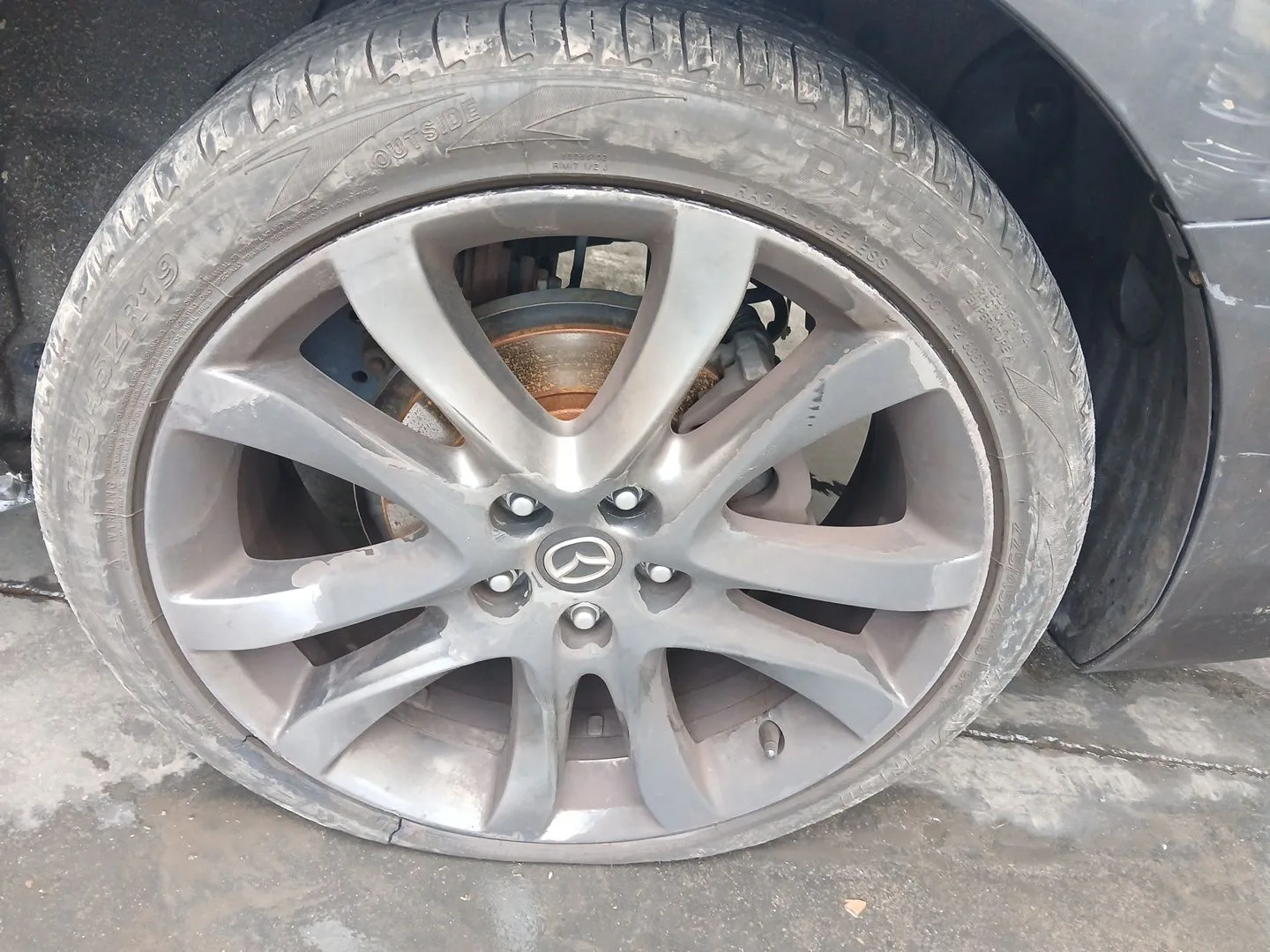 Llanta Trasera Izquierda para Mazda 6 Station Wagon (Gj, Gl)