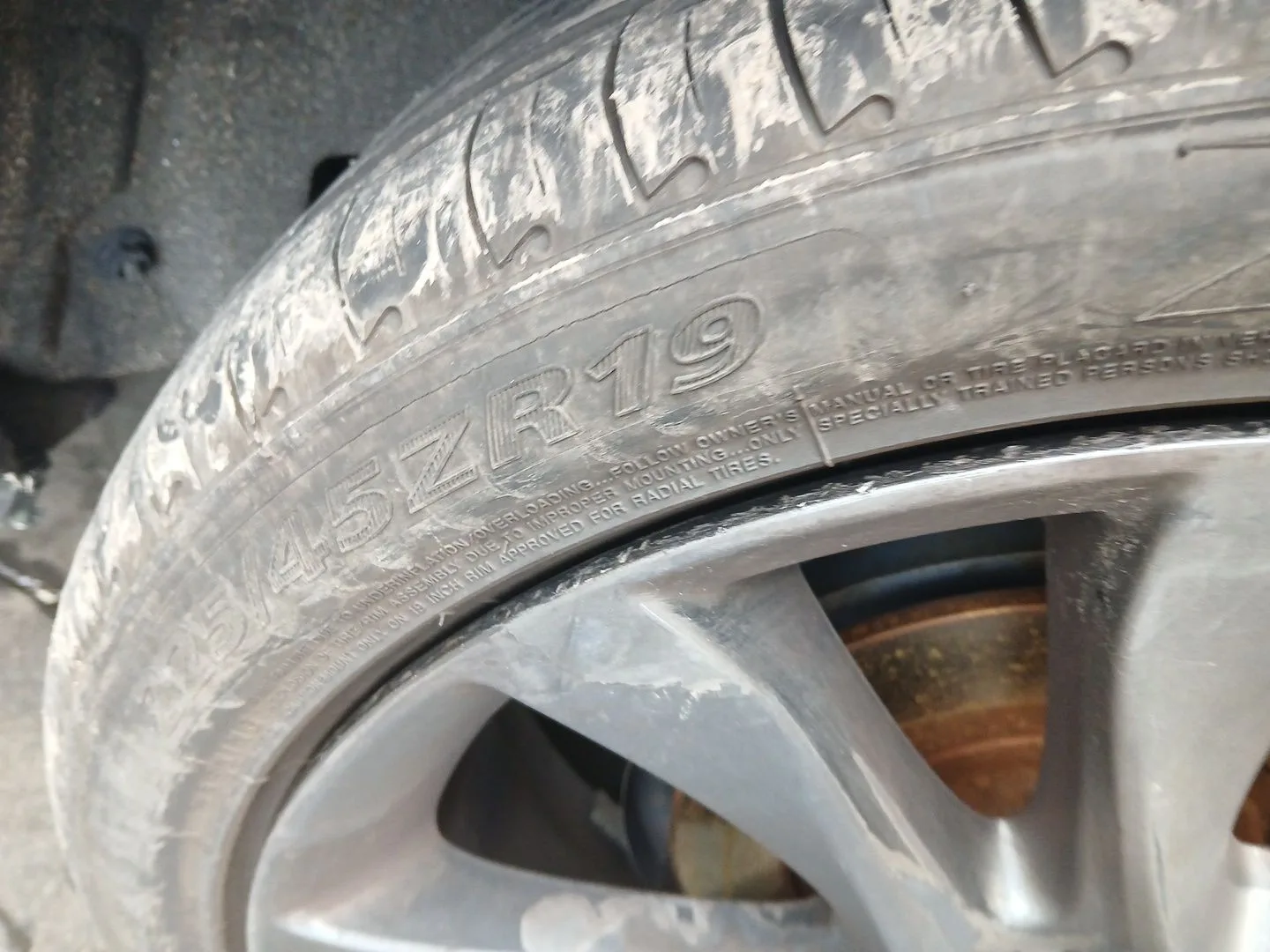 Llanta Trasera Izquierda para Mazda 6 Station Wagon (Gj, Gl)