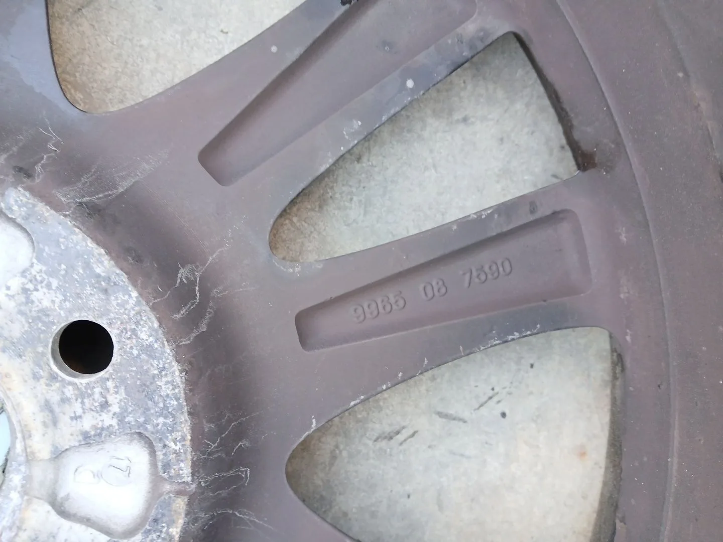 Llanta Trasera Izquierda para Mazda 6 Station Wagon (Gj, Gl)