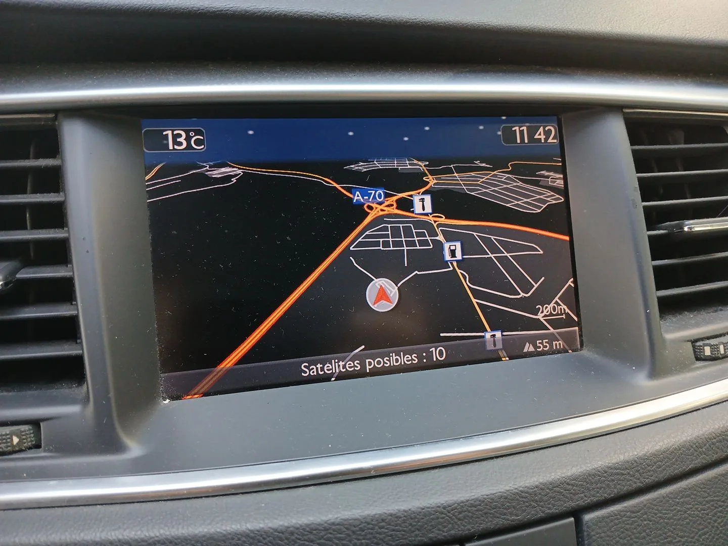 Pantalla Multifuncion para Peugeot 508 Sw I (8E_)