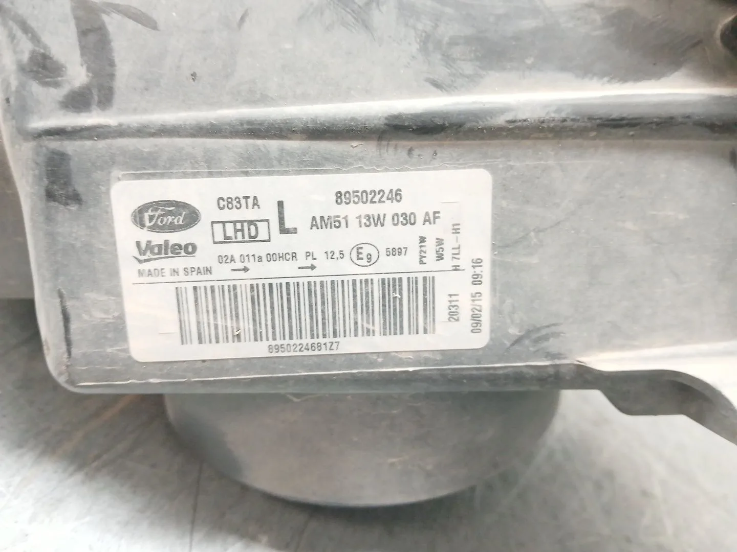 Faro Izquierdo para Ford C-Max Ii (Dxa/Cb7, Dxa/Ceu)