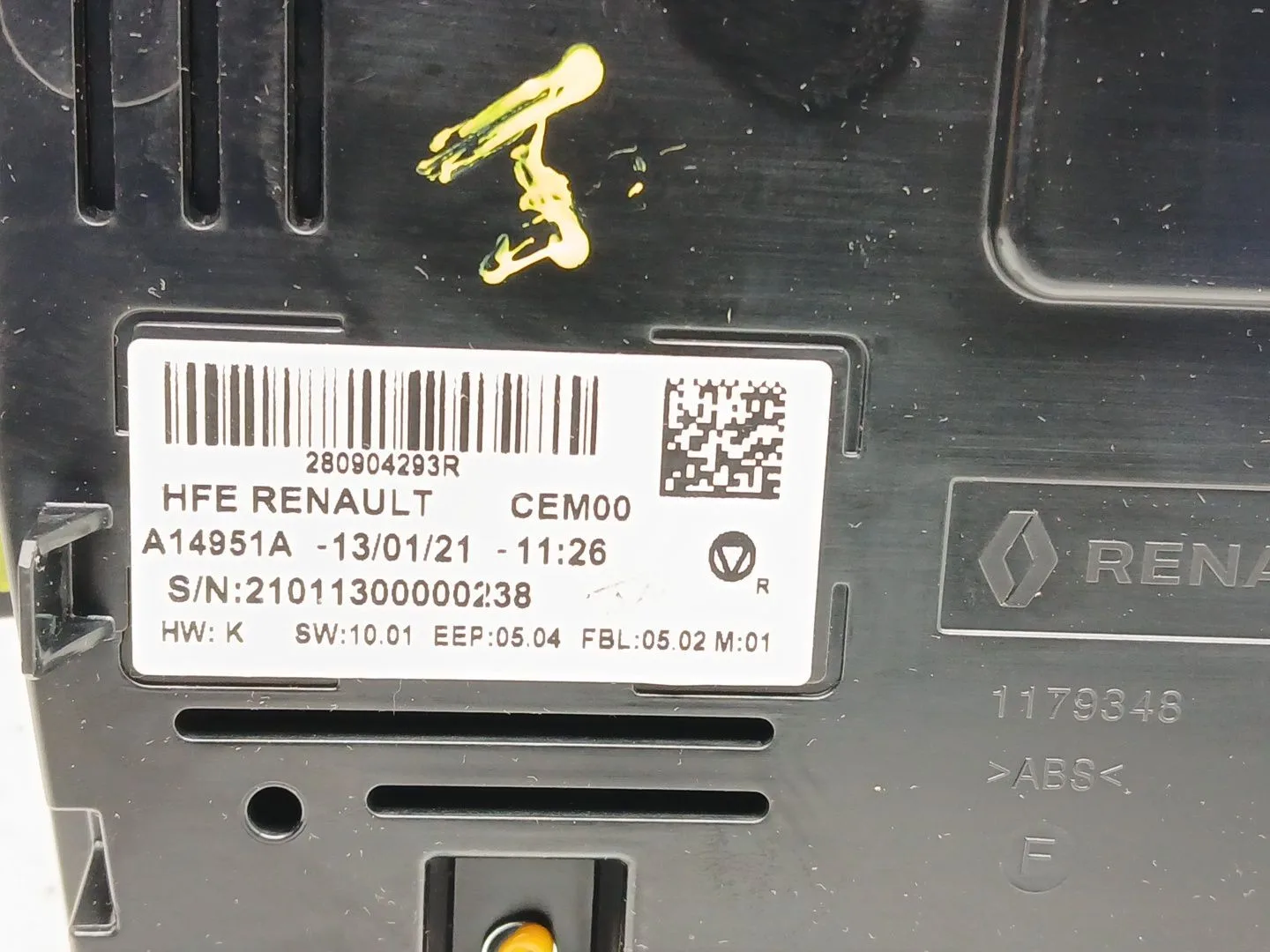 Pantalla Multifuncion para Renault Kadjar (Ha_, Hl_)