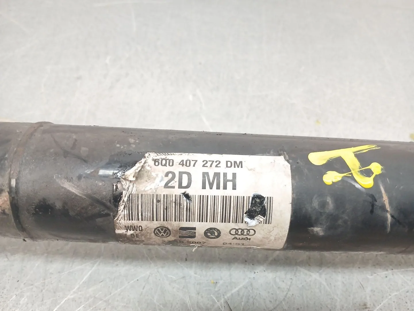 Transmision Delantera Izquierda para Skoda Roomster (5J7)