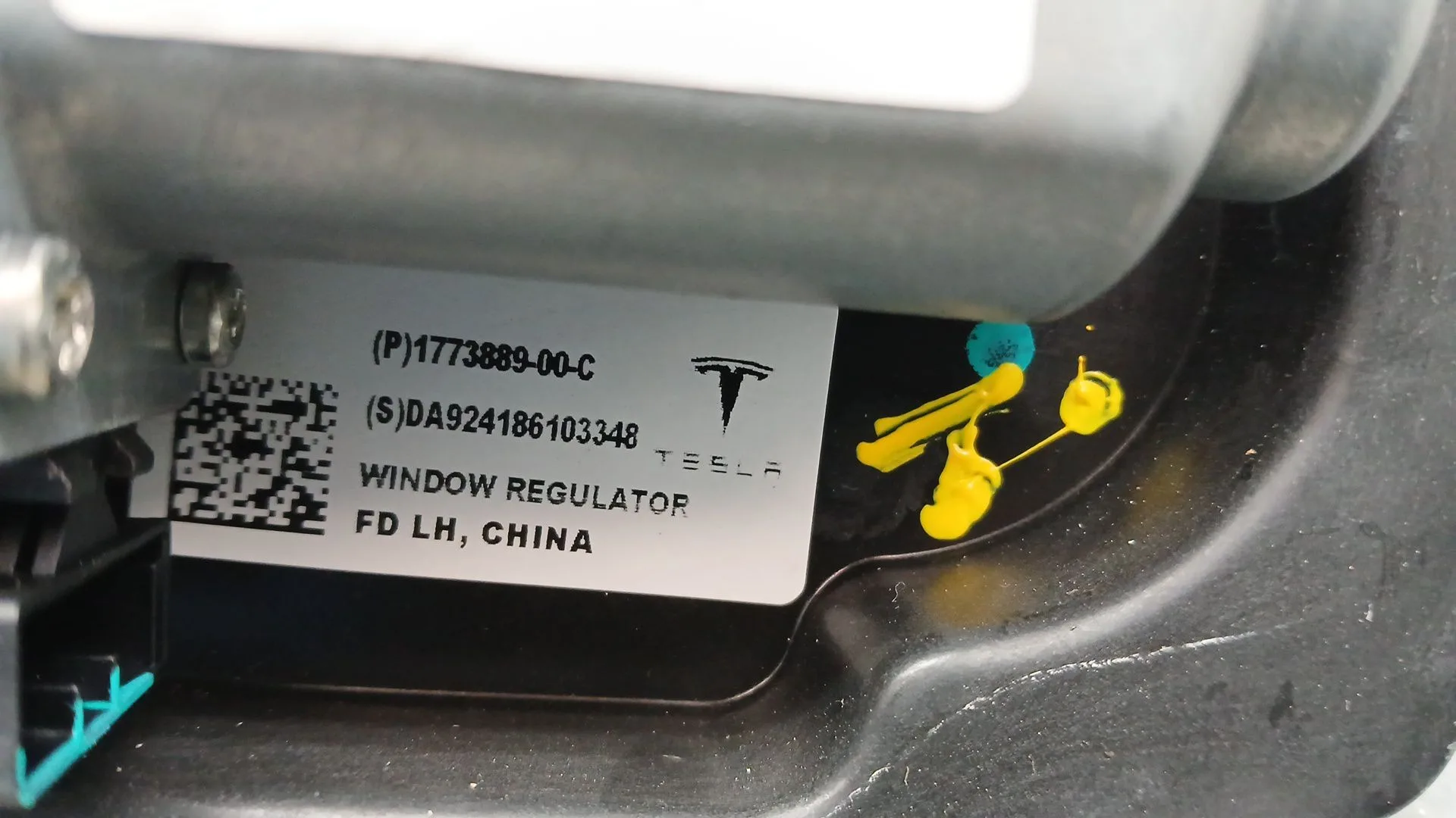 Elevalunas Delantero Izquierdo para Tesla Model 3 (5Yj3)
