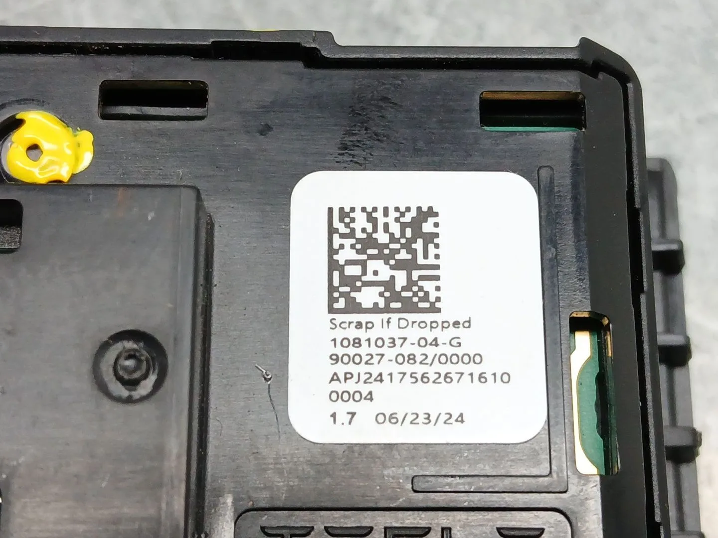 Mando Elevalunas Delantero Izquierdo para Tesla Model 3 (5Yj3)