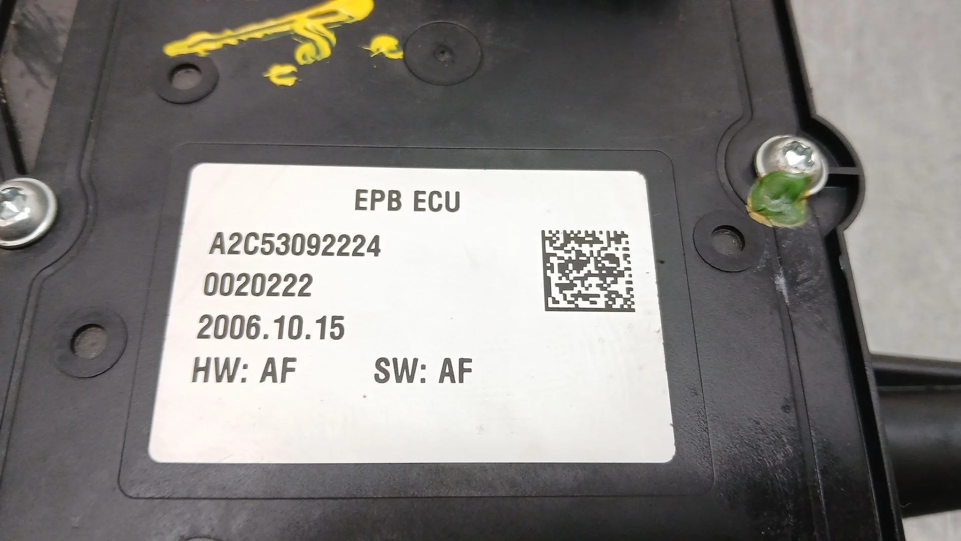 Freno De Mano Electrico para Citroën C4 Picasso I Monospace (Ud_)