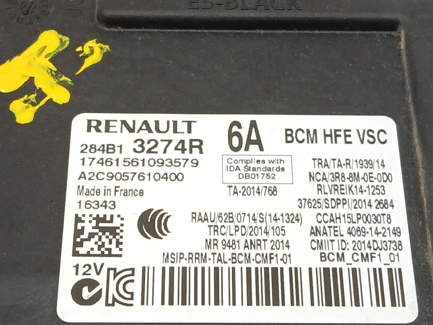 Centralita Bsi para Renault Kadjar