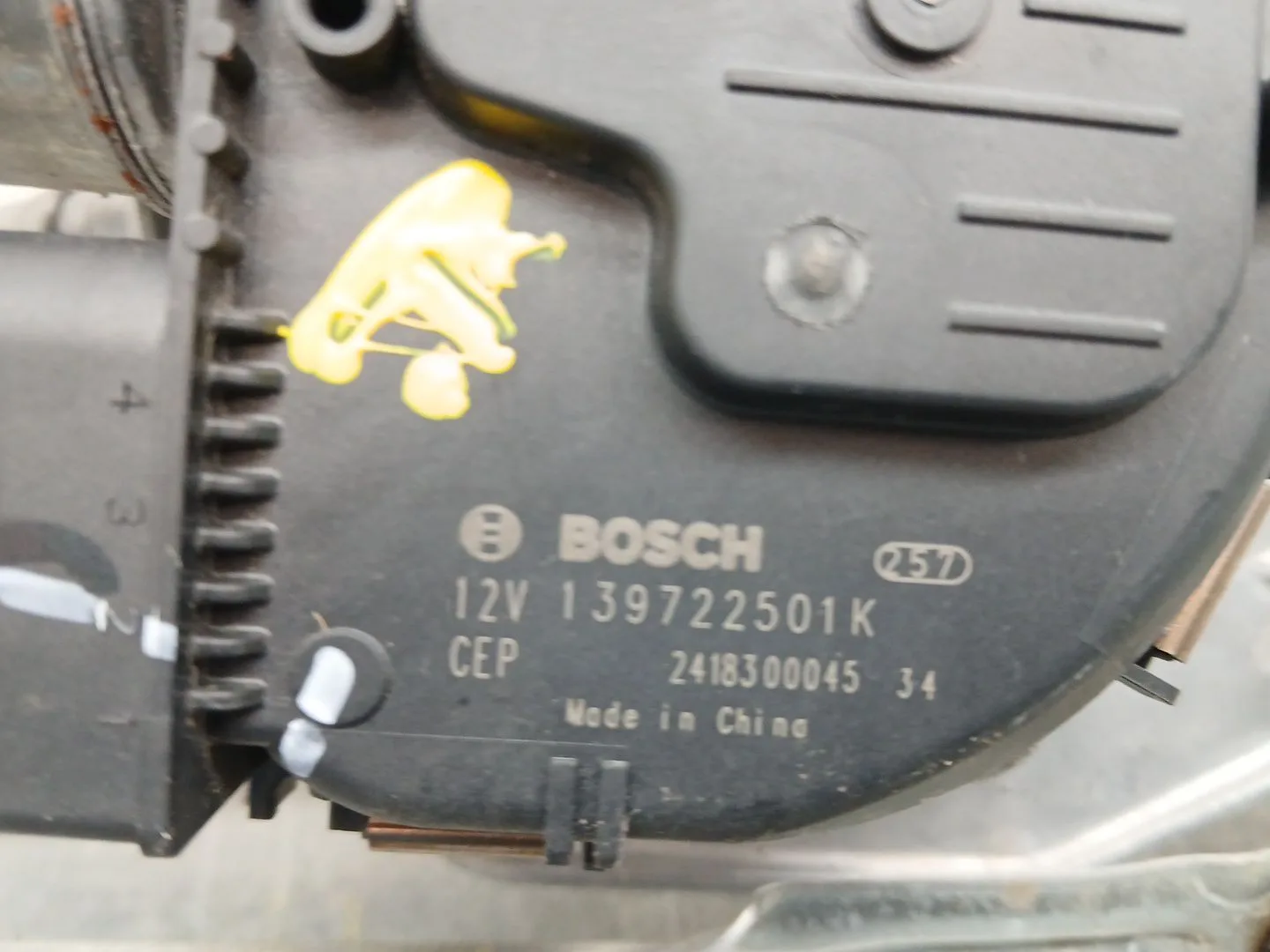 Motor Limpia Delantero para Tesla Model 3 (5Yj3)