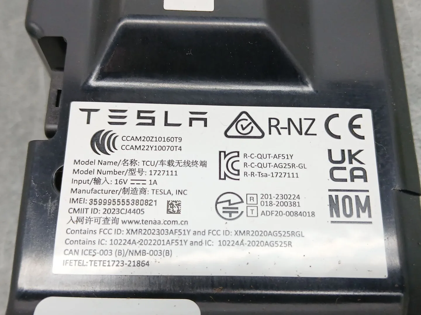 Modulo Electronico para Tesla Model 3 (5Yj3)