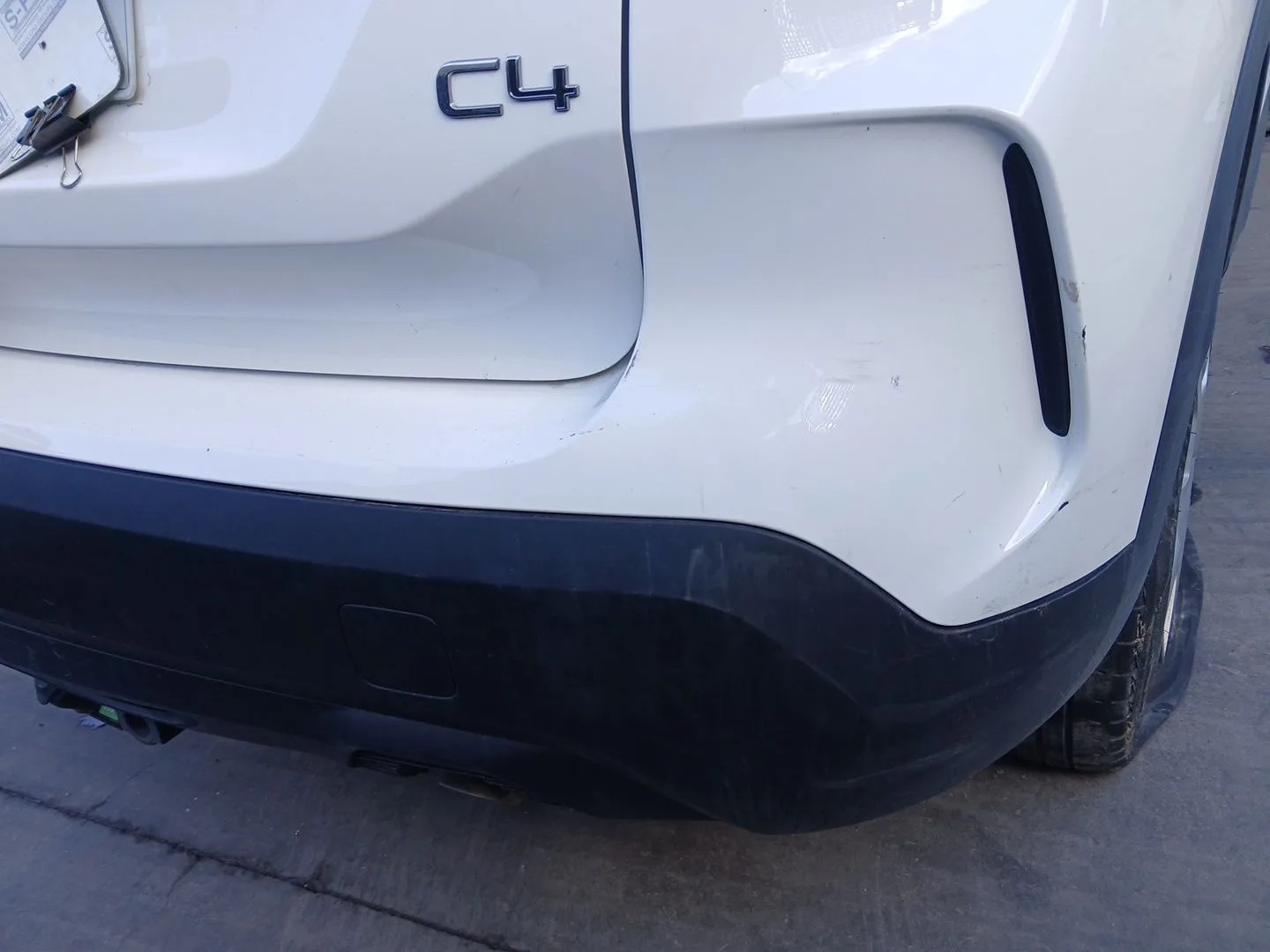 Paragolpes Trasero para Citroën C4 Iii (Ba_, Bb_, Bc_)