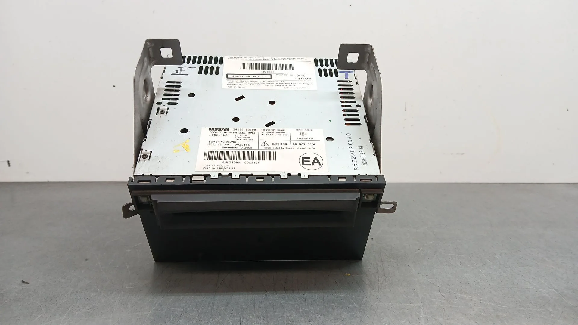 Sistema Audio / Radio Cd para Nissan Pathfinder Iii (R51)