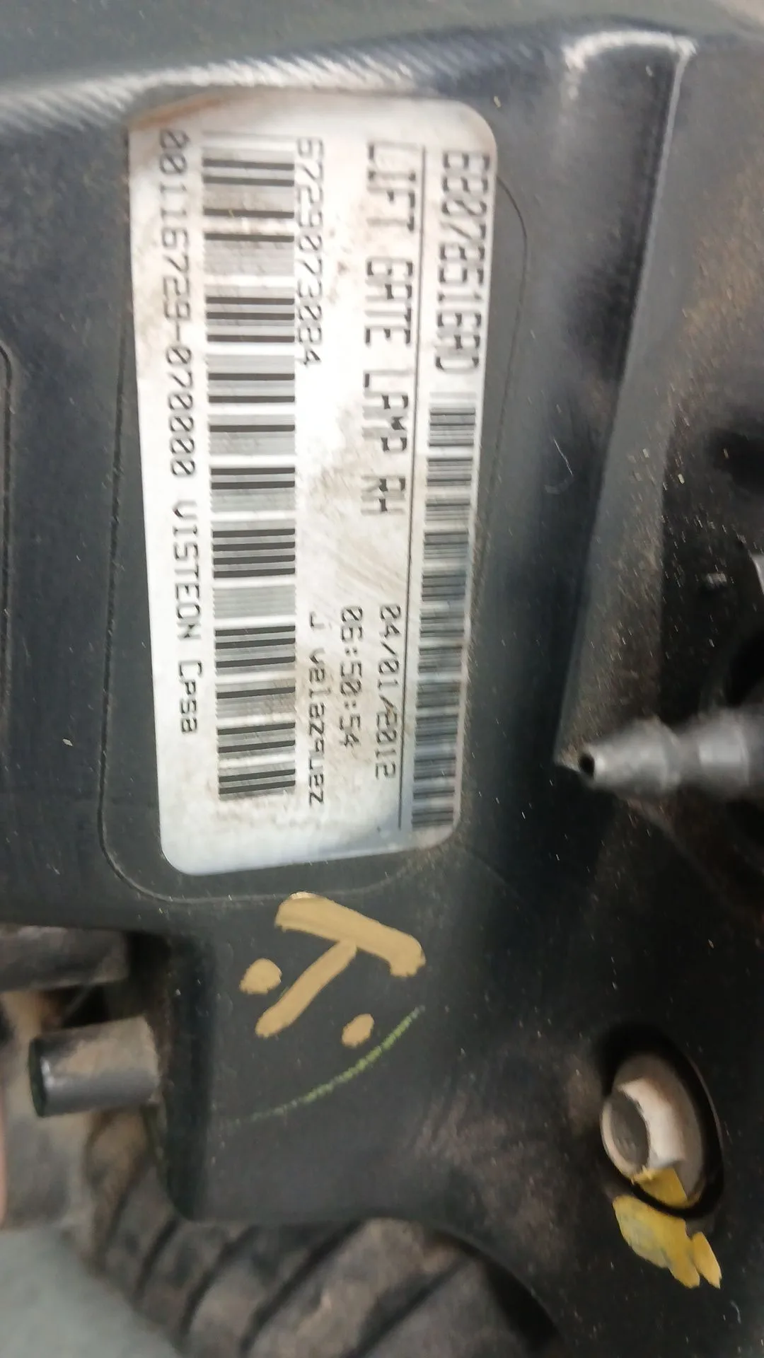 Piloto Trasero Derecho Interior para Fiat Freemont (345_)