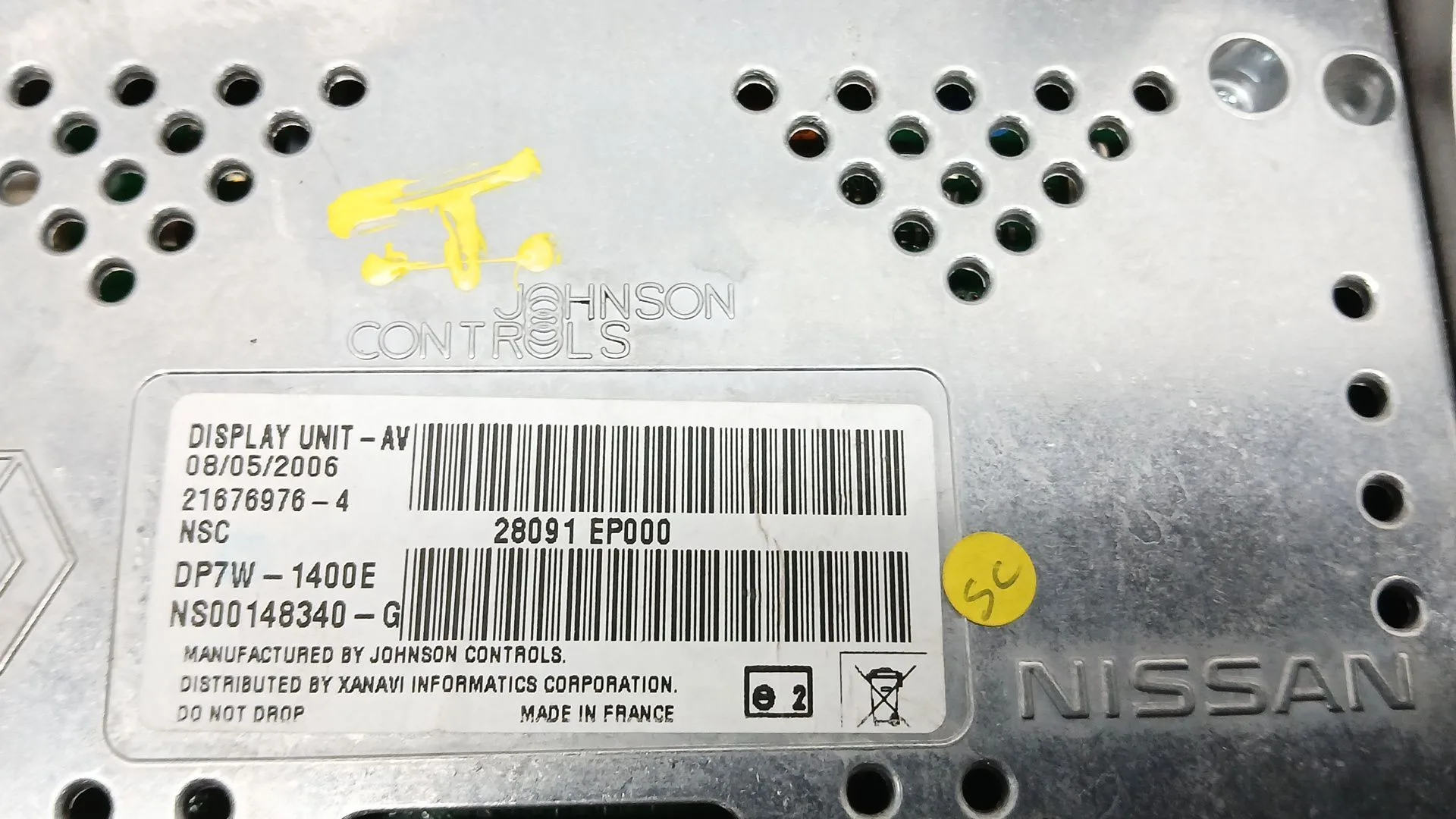 Pantalla Multifuncion para Nissan Pathfinder Iii (R51)