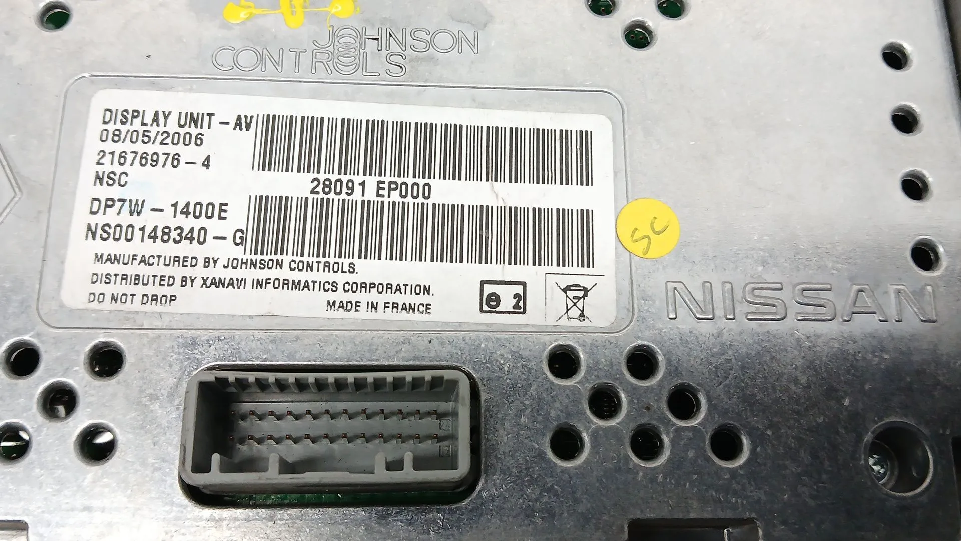 Pantalla Multifuncion para Nissan Pathfinder Iii (R51)