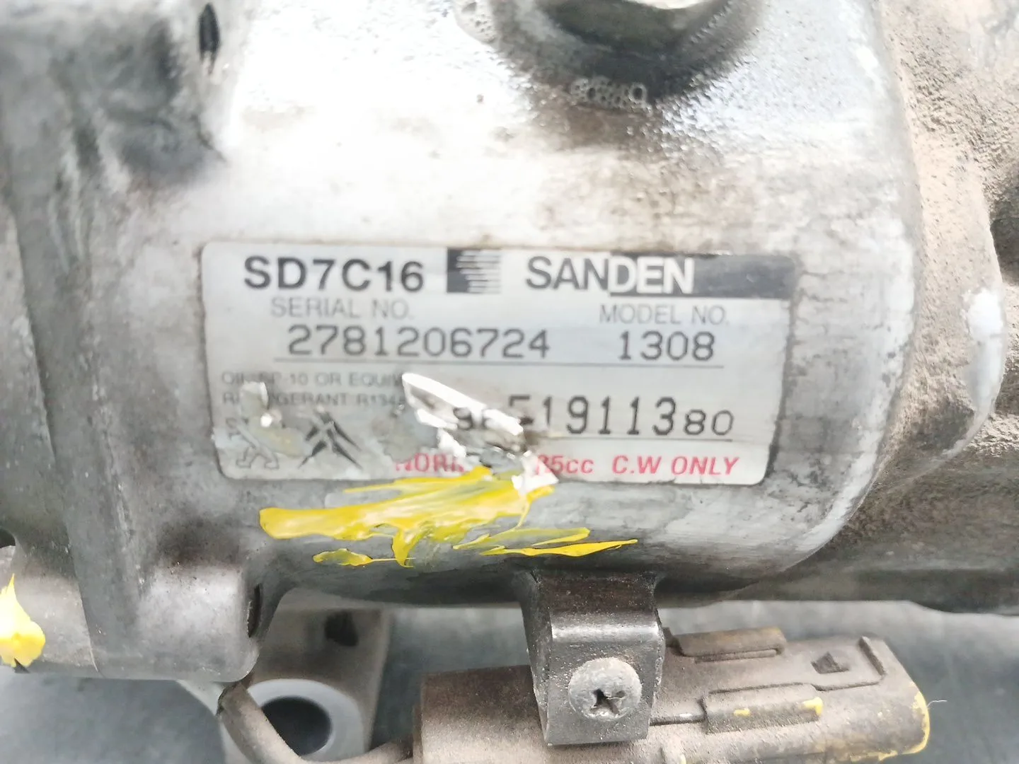 Compresor Aire Acondicionado para Citroën C4 Grand Picasso I (Ua_)