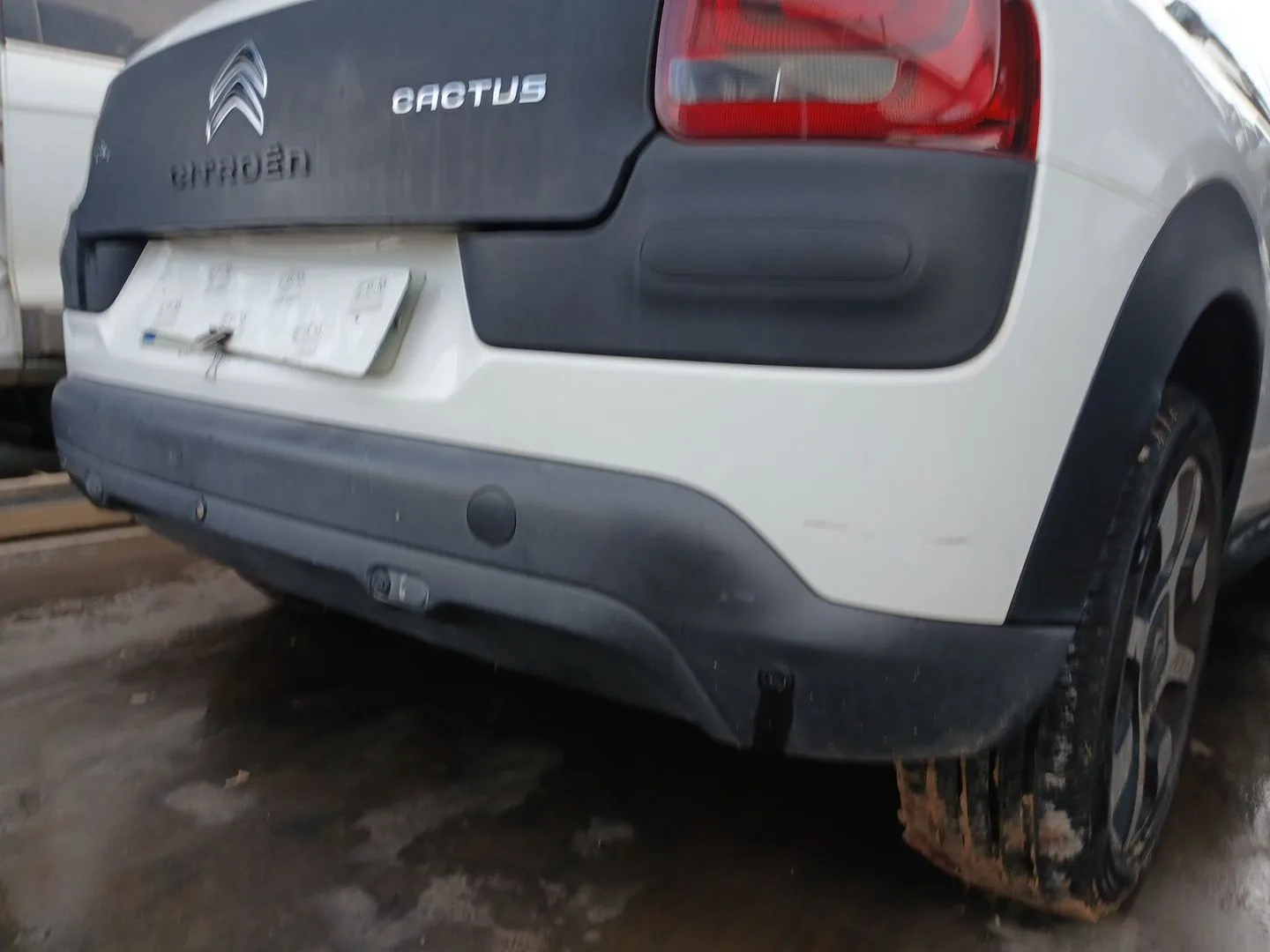 Paragolpes Trasero para Citroën C4 Cactus