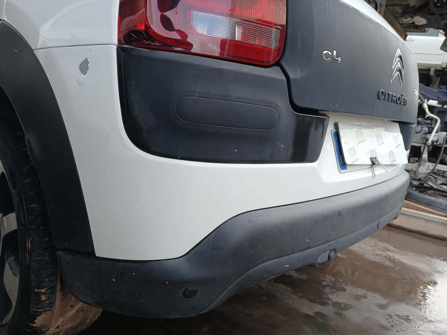 Paragolpes Trasero para Citroën C4 Cactus