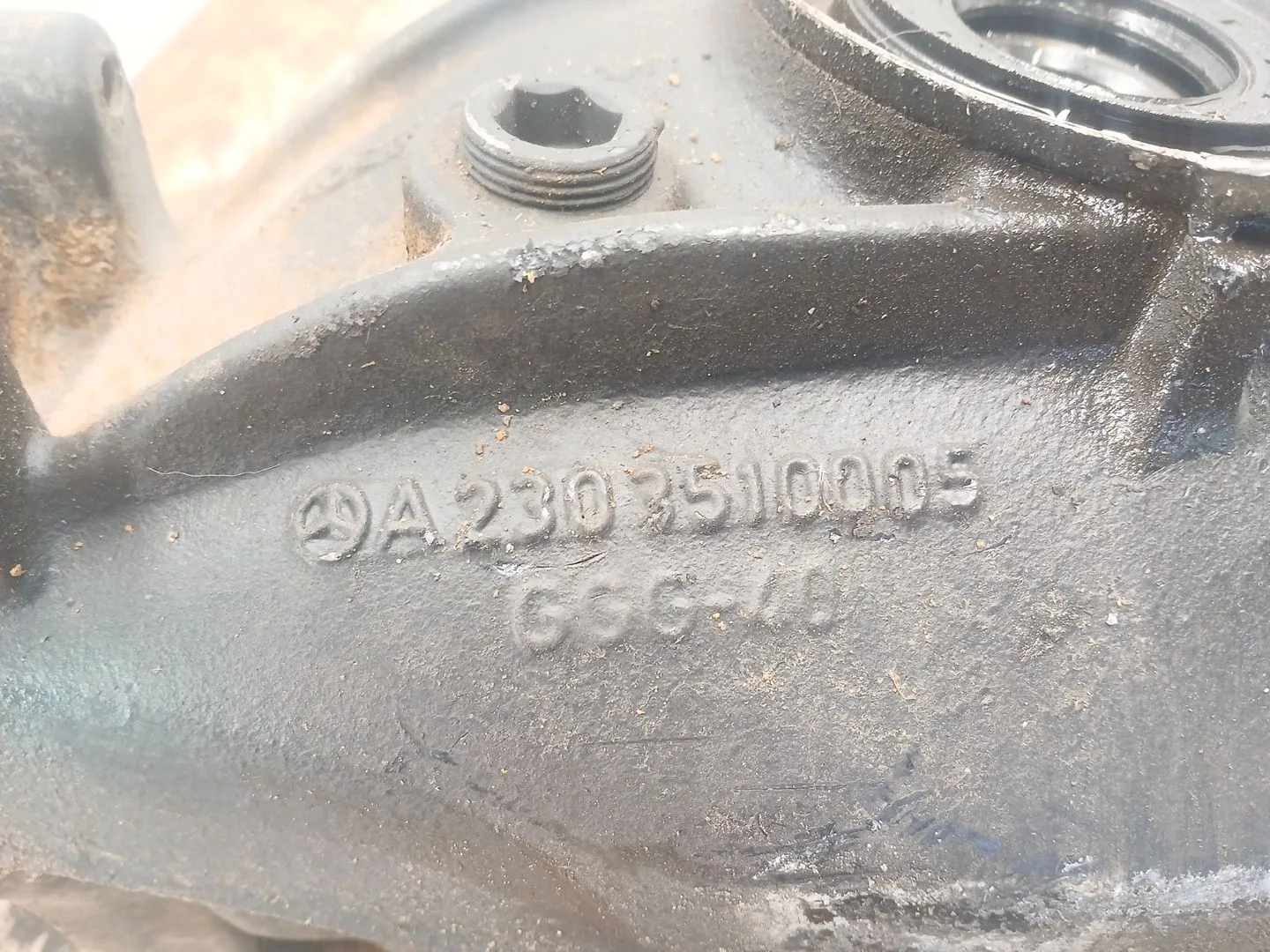 Diferencial Trasero para Mercedes-Benz Clase Sl (W230) Roadster