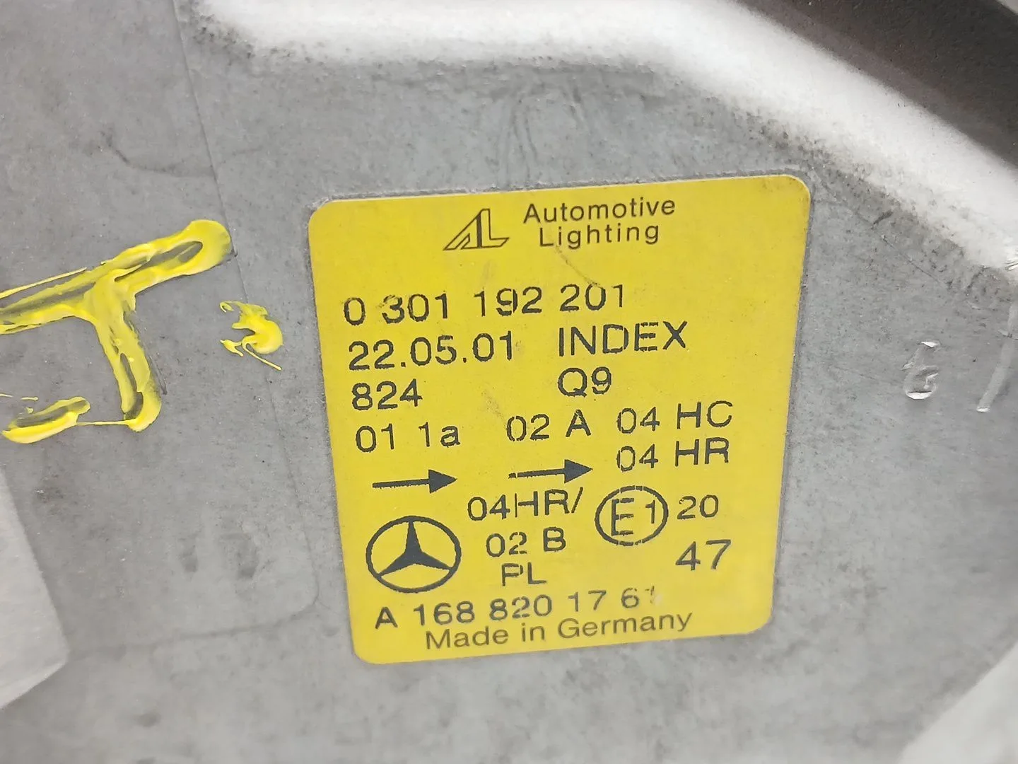 Faro Izquierdo para Mercedes-Benz Clase A (W168)
