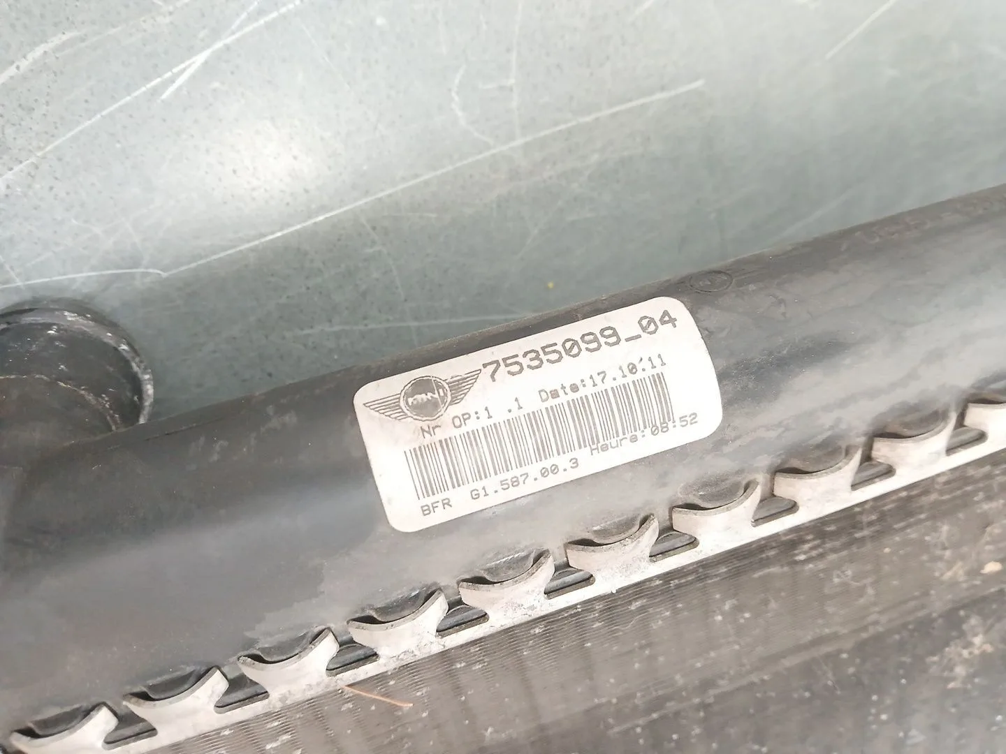 Radiador Agua para Mini Mini Countryman (R60)