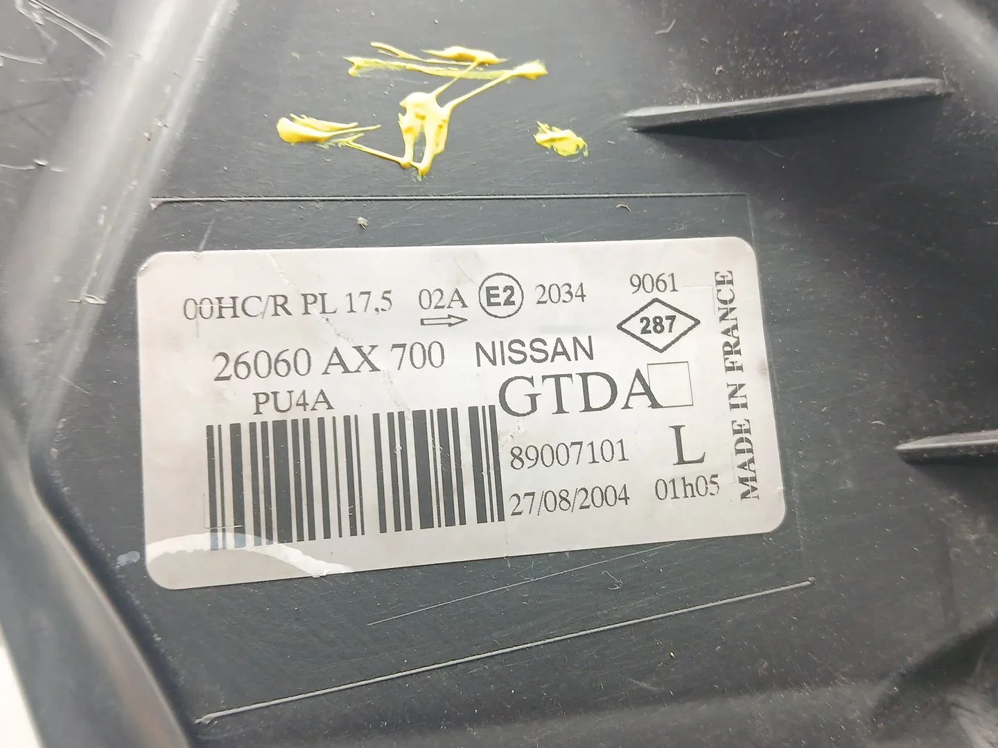 Faro Izquierdo para Nissan Micra Iii (K12)