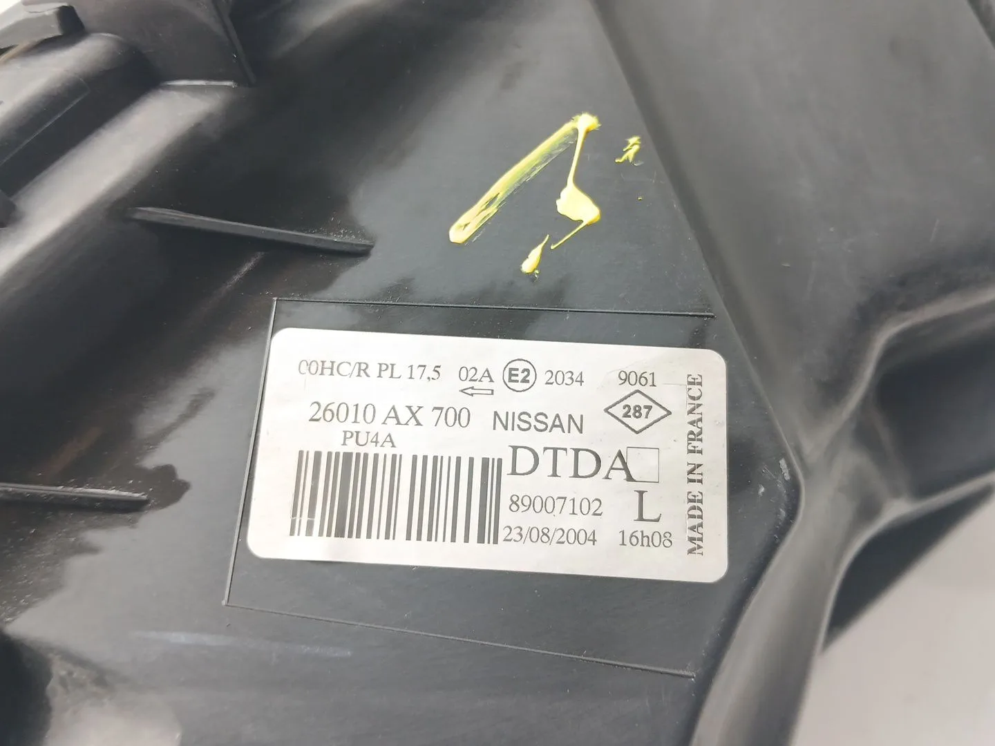 Faro Derecho para Nissan Micra Iii (K12)