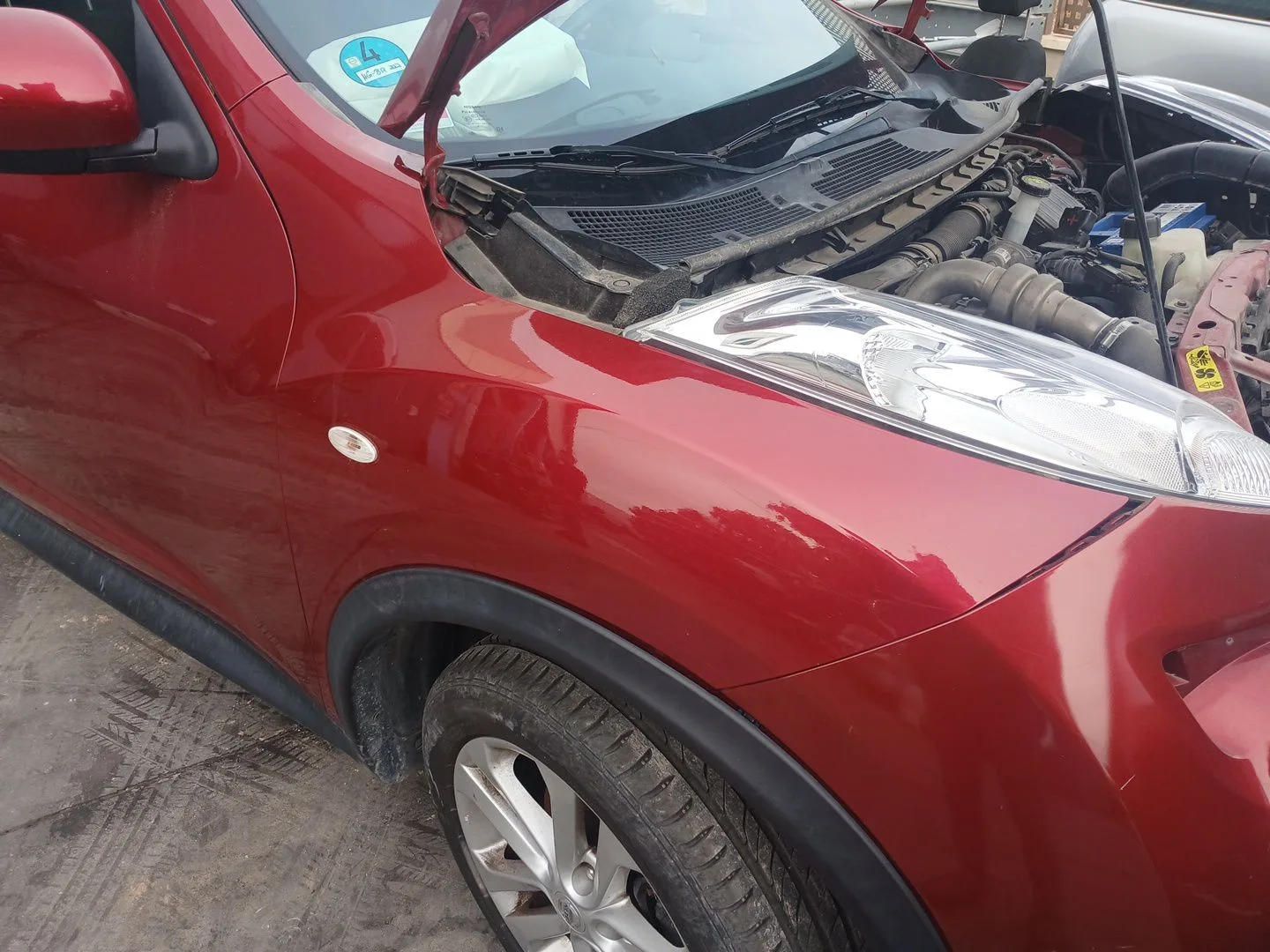 Aleta Delantera Derecha para Nissan Juke (F15)