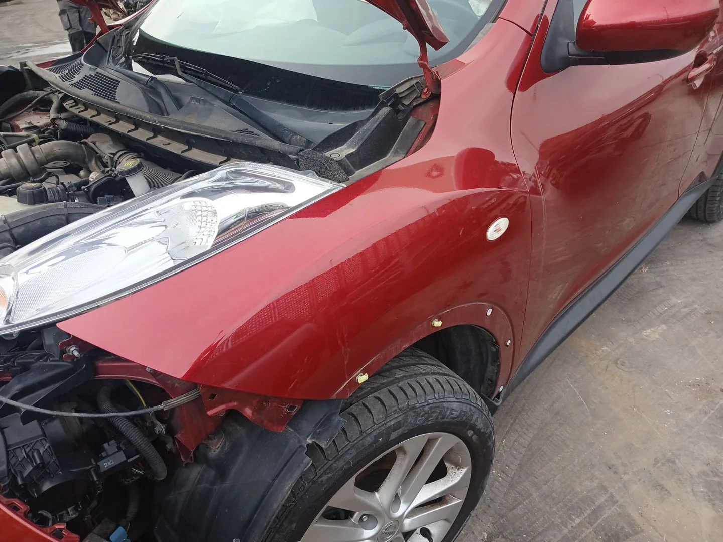 Aleta Delantera Izquierda para Nissan Juke (F15)