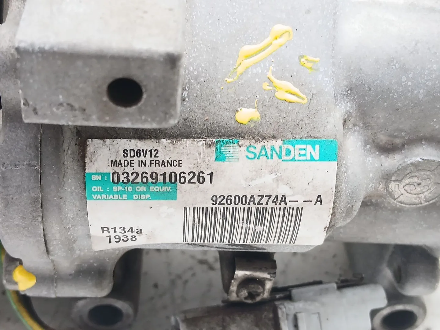 Compresor Aire Acondicionado para Nissan Juke (F15)
