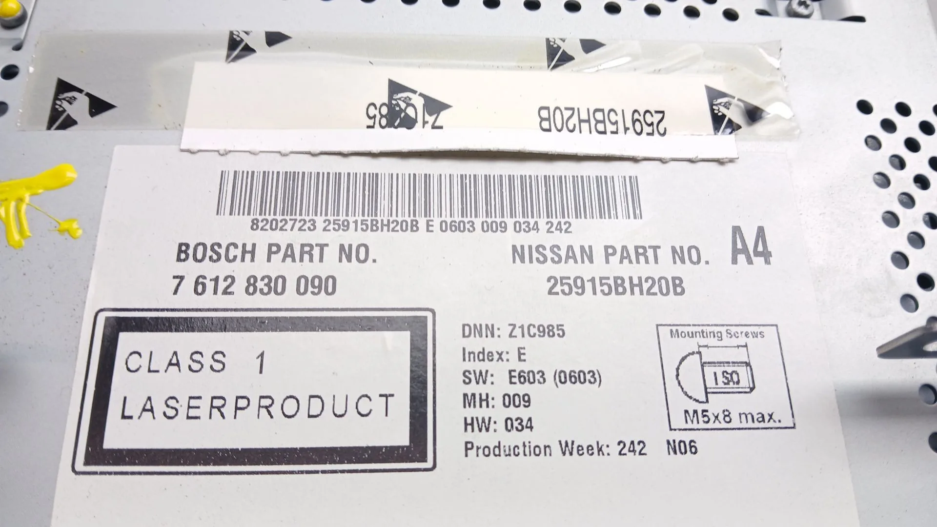 Sistema Audio / Radio Cd para Nissan Juke (F15)