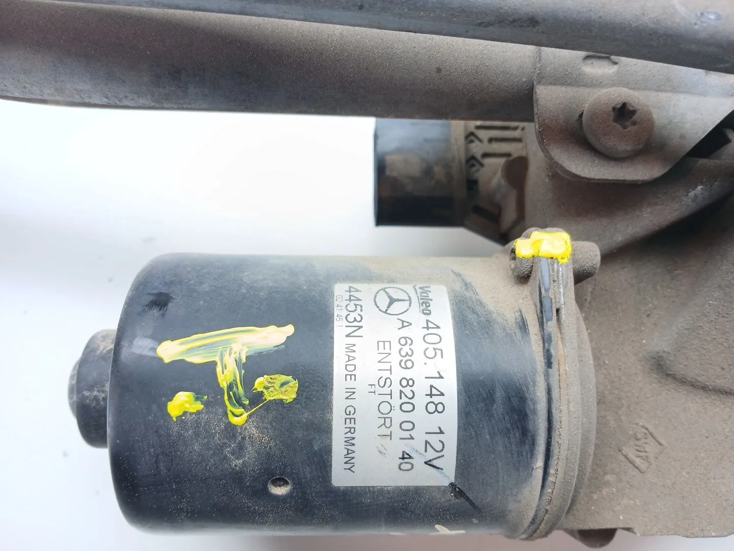 Motor Limpia Delantero para Mercedes-Benz Vito / Mixto Furgoneta (W639)