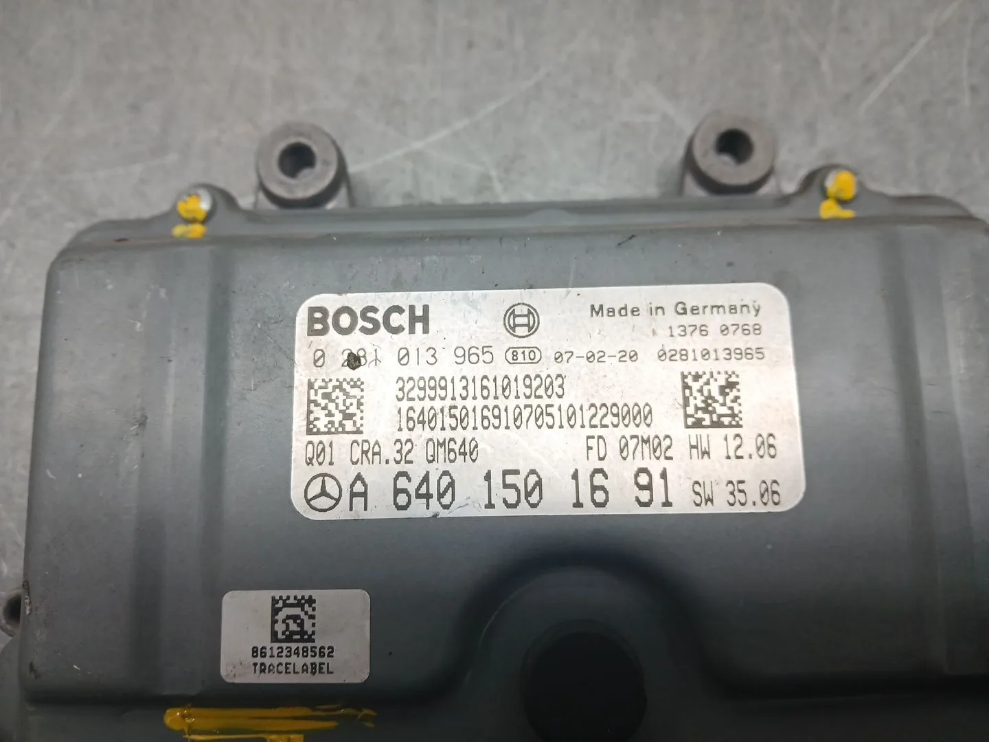 Centralita Motor Uce para Mercedes-Benz Clase A (W169)