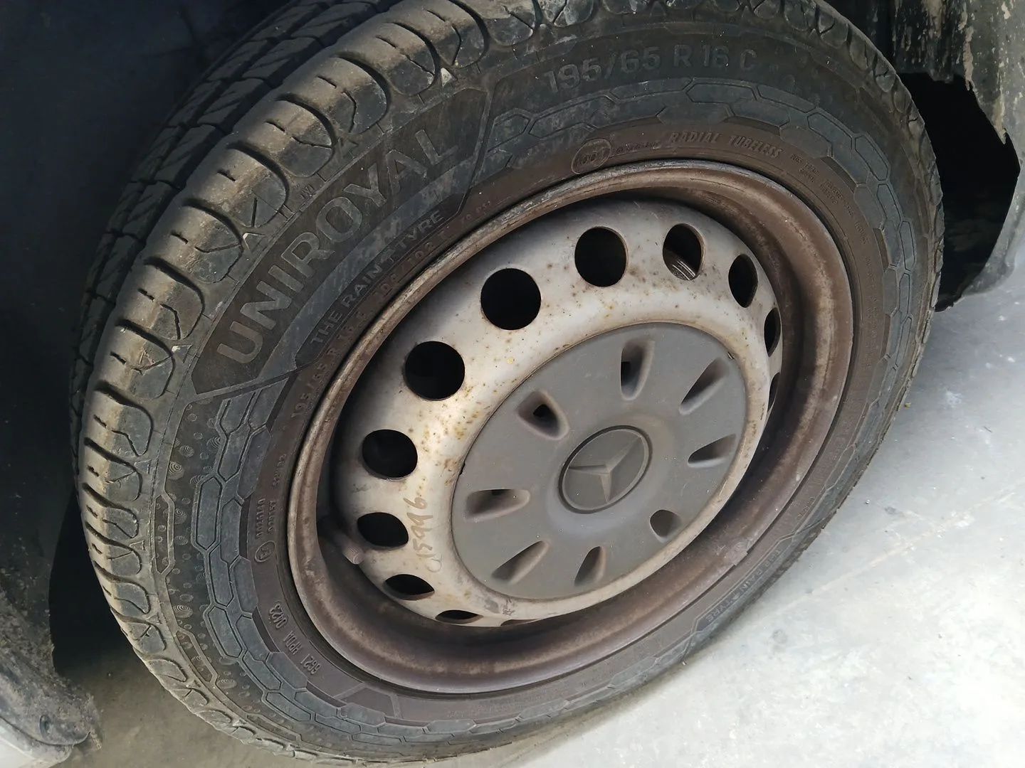 Llanta Delantera Derecha para Mercedes-Benz Vito / Mixto Furgoneta (W639)