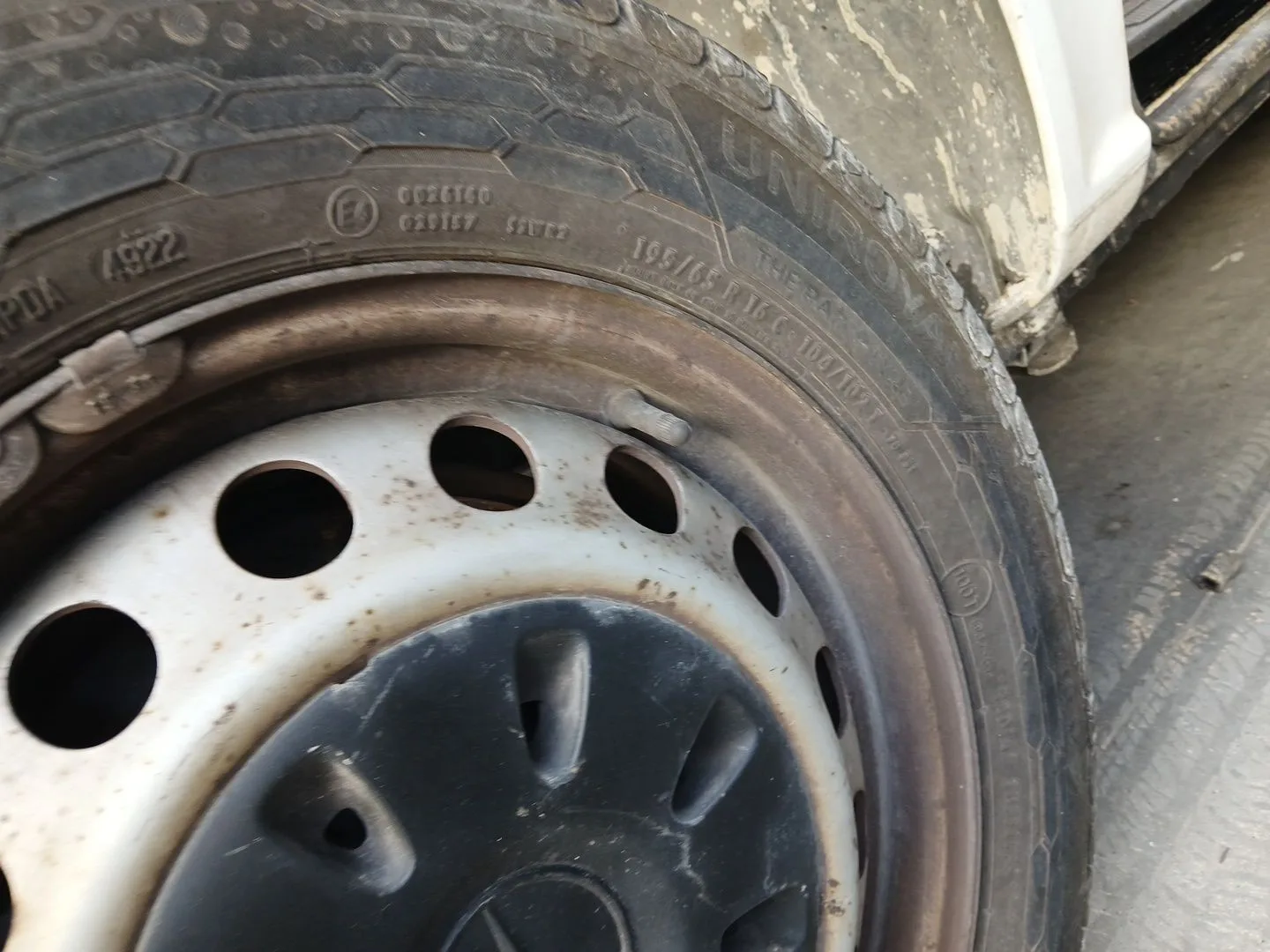 Llanta Trasera Derecha para Mercedes-Benz Vito / Mixto Furgoneta (W639)